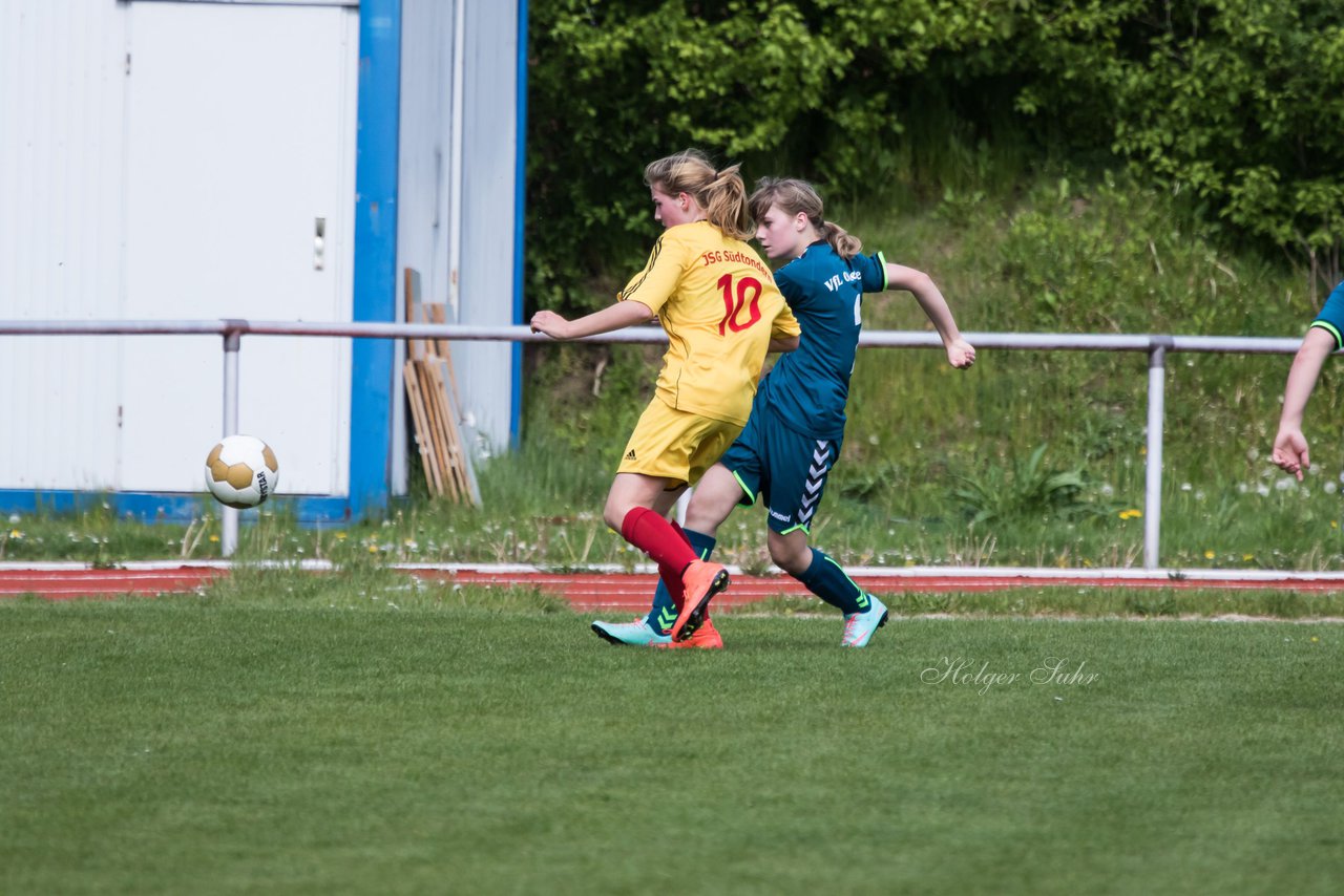 Bild 340 - B-Juniorinnen VfL Oldesloe - JSG Sdtondern : Ergebnis: 2:0